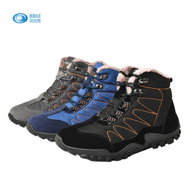 Wholesale Winter Leather Custom Trekking Outdoor Waterproof Climbing Hiking Work Shoe For Men