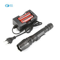 Hot Sale China Made Japan Quality 300M Range Torch Flash Light Rechargeable Led Flashlight