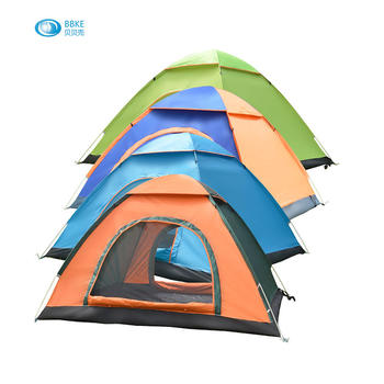 3-4 Person Outdoor Fully Automatic Camping Tent Hand Throwing Speed Open Leisure Tent