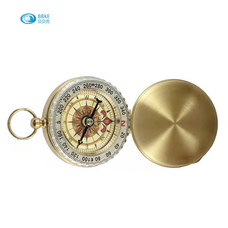Travel Hiking Sale Fashion And Harmonious Classic Pocket Watch Style 360 Degree Bronzing Antique Camping Compass