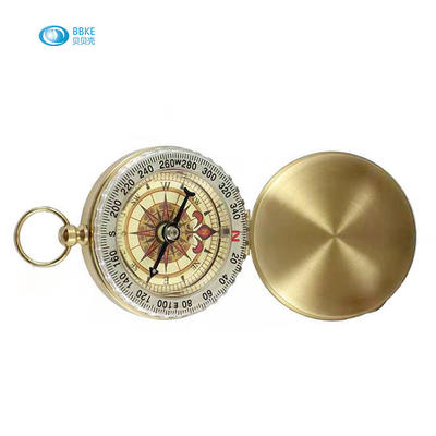Travel Hiking Sale Fashion And Harmonious Classic Pocket Watch Style 360 Degree Bronzing Antique Camping Compass
