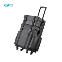 Beauty Trolley Storage Box Hairdressing Carrying Cosmetic Bag Travel Artist Rolling Train Bag training case bag