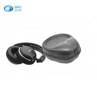 Protective Bluetooth Earphone Headphone Zipper Case Eva, New Arrival Carrying Protective Hard Headphone Cases Earmuffs Cases Eva